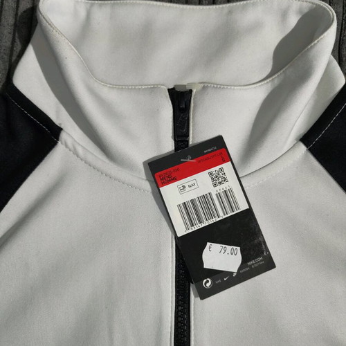 Nike Windrunner jacket new, size large, black and white