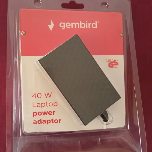 GEMBIRD Universal power adapter for Laptop, Notebook 40W new