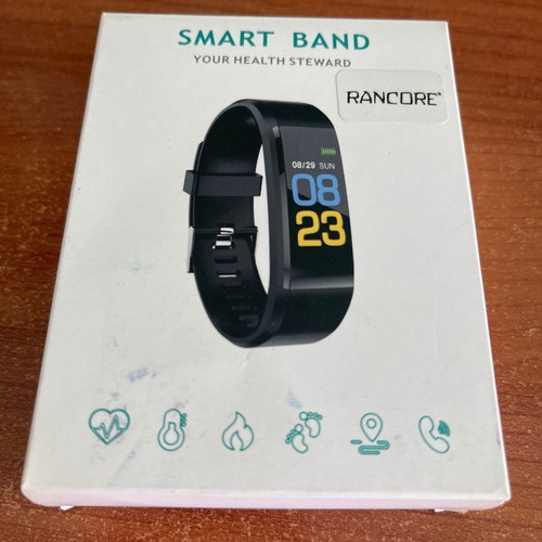 DBT-115P Activity Tracker Black smart band RANCORE new