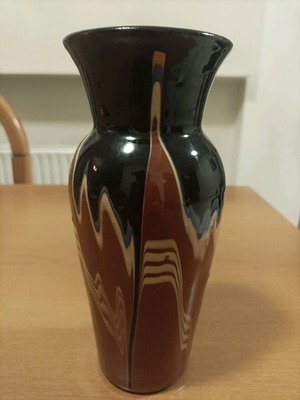 Βάζο πήλινο καινούργιο, ύψος 20 εκ.
