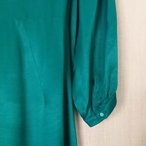Attrattivo Midi Dress emerald green like new, ideal for wedding and baptism