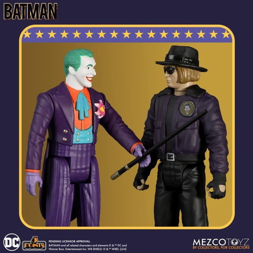 Mezco 2025 5 Points Batman 1989 The Joker action figure new