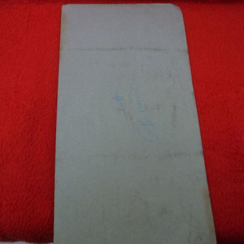 Nude dry pastel signed on cardboard 1982 used 50x25cm