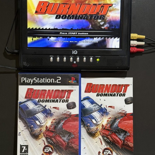 Burnout Dominator PS2 game used