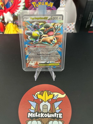 Mega Kangaskhan EX 104/132 Double Rare Holo Pokemon Card like new