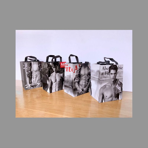 Abercrombie & Fitch 4 New Collectible Paper Campaign Bags 2010