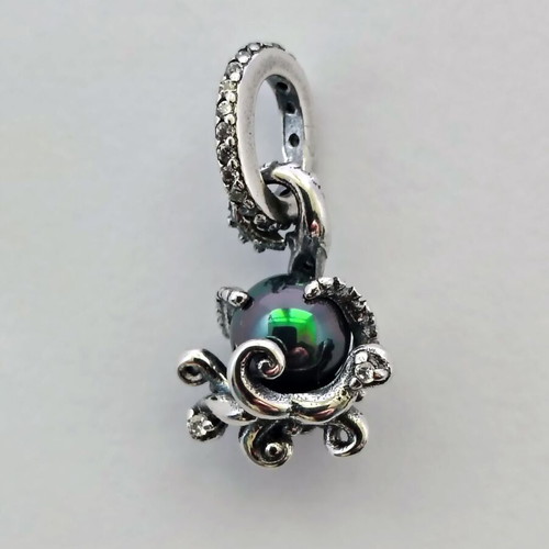 Charm Ursula Silver S925 with purple pearl