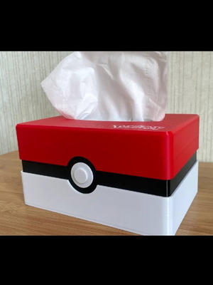 Pokémon tissue holder new
