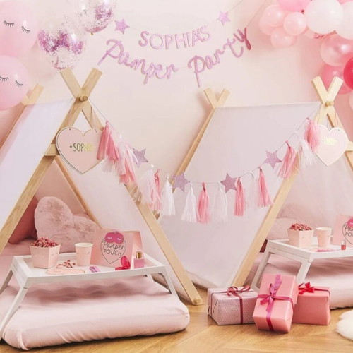 Ginger Ray Play Tent new, indoor wooden frame