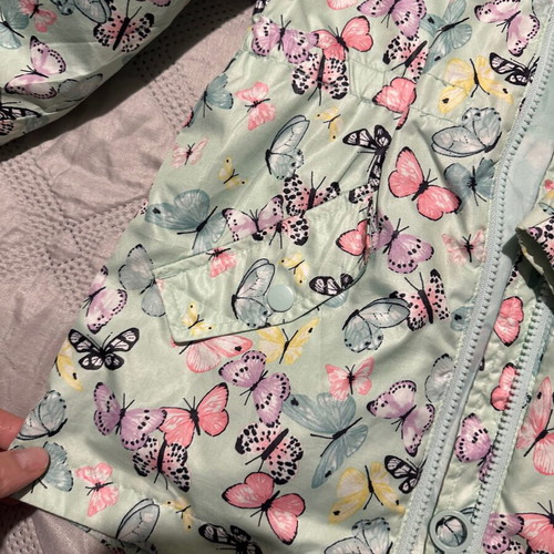 H&M thin jacket for girls like new, multicolored