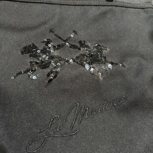 La Martina shoulder bag black like new