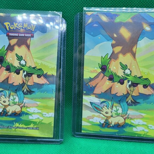 Pokemon sticker and fine art Leafeon and Arboliva in excellent condition