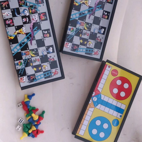 Travel board games set of 3 like new