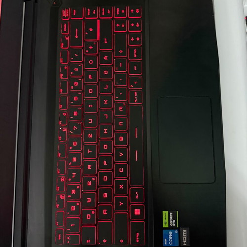 MSI GF63 12UC gaming laptop i5 12th Gen RTX 3050 16GB RAM