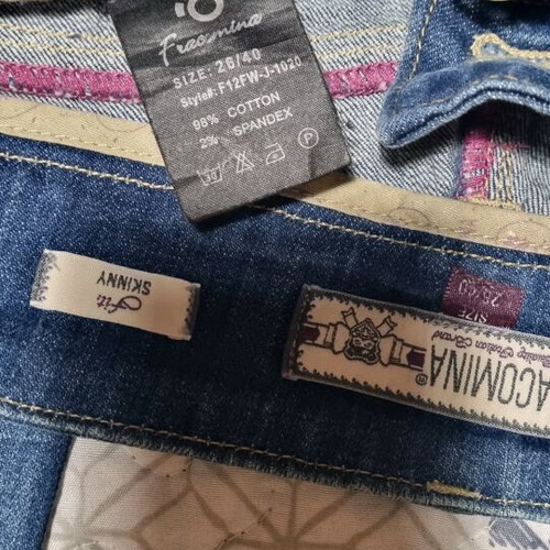 Fracomina women's skinny fit jeans size 40 like new, blue