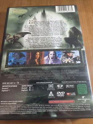 Van Helsing DVD like new, fantasy thriller with Hugh Jackman and Kate Beckinsale