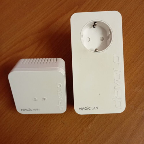 Devolo power line WiFi router set used, good working condition