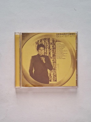 Leonard Cohen Greatest Hits CD used, rock