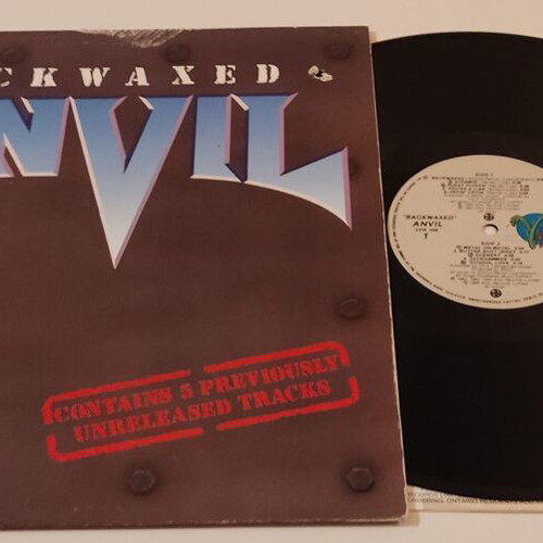 Vinyl LP Anvil Backwaxed used, metal