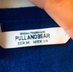 Pull and Bear thin spring cardigans, beige and blue, size M