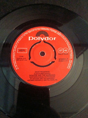 Siouxsie and the Banshees Dear Prudence винил употребяван, рок