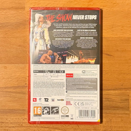 WWE 2K26 Game-Key Card for Nintendo Switch 2 new