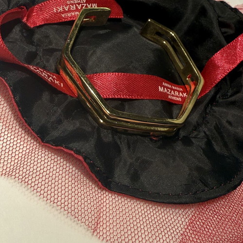 Anna Maria Mazaraki bracelet like new, gold color