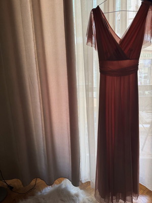 Lynne confetti dress like new, size S, white and pink