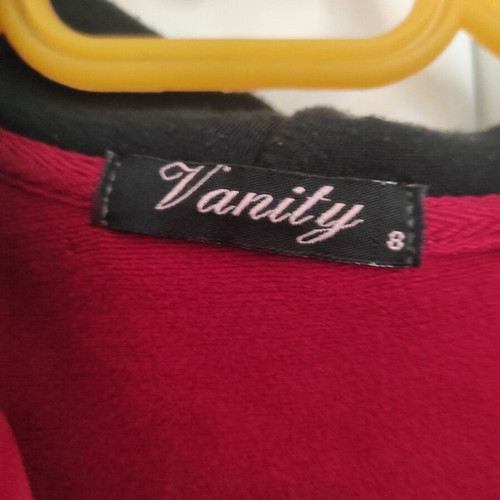 Girls' Vanity cardigan size 8 used, red
