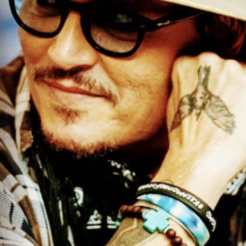 Authentic Johnny Depp collection bracelet like new