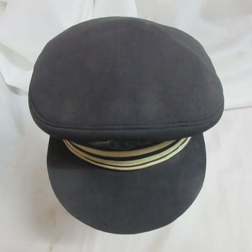 Greek Train Stationmaster Hat 1950s-60s used