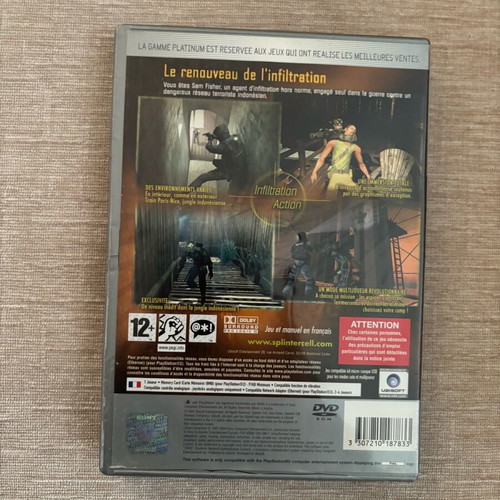 Tom Clancy’s Splinter Cell PT PlayStation 2 used German complete