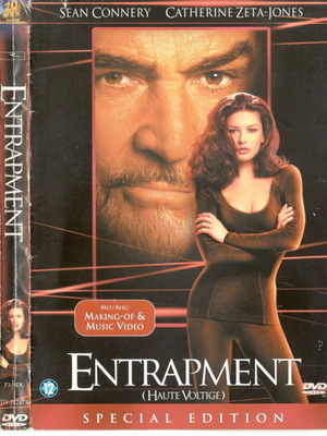 Entrapment DVD used, action and romance with subtitles