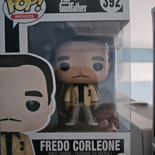 Godfather Funko figures used, rare set with Fredo and Sonny