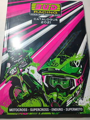 Bud Racing 2021 Catalogue used in good condition