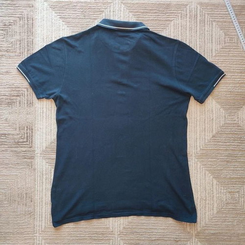 Polo Biston & Friends XL used, dark blue with white stripes