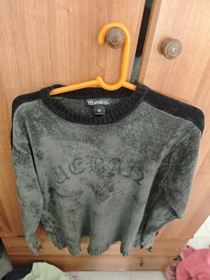 Marabou Women's Blouse M like new, black and gray