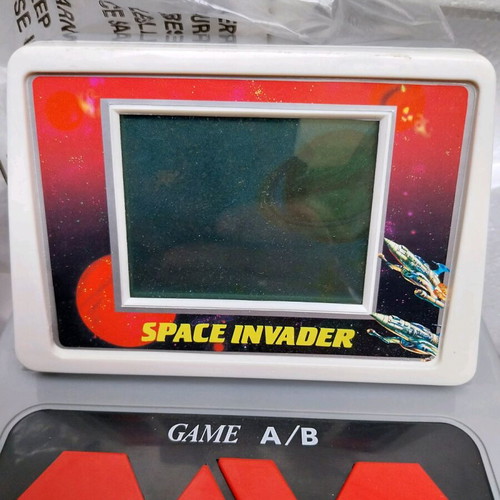 Old LCD Space Invader boxed new, fully functional
