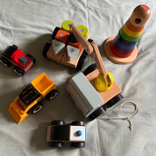 Wooden toys pack used, very good condition