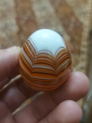Glass egg like new