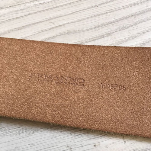 Ermanno Scervino leather belt like new, brown, size 70