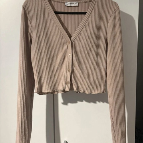 Crop top Pink Woman beige, new, size XS