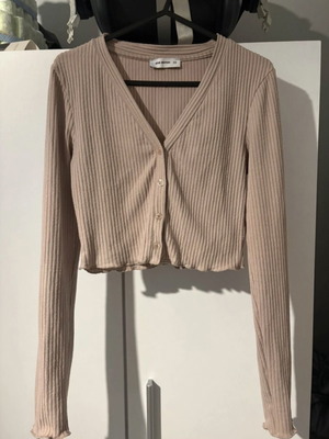 Crop top Pink Woman beige, new, size XS