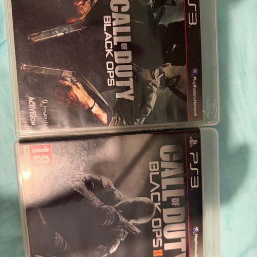 Call of Duty Black Ops and Black Ops II PS3 games like new