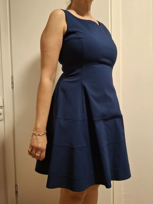 Cocktail dress dark blue new, brand LIST, size XXL
