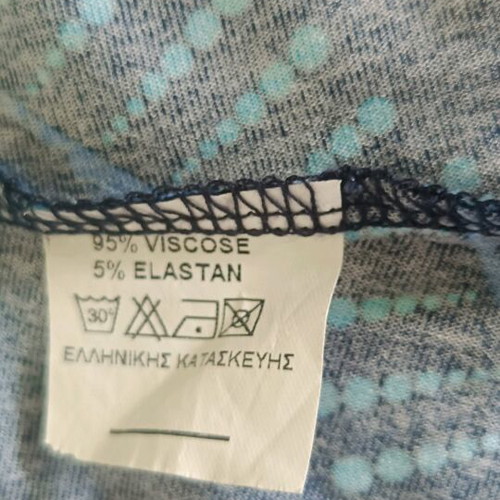 Easy dress long multicolor like new, size M