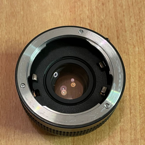 Vivitar MC Tele Converter 2X-24 for Yashica-Contax like new, custom mount adapter
