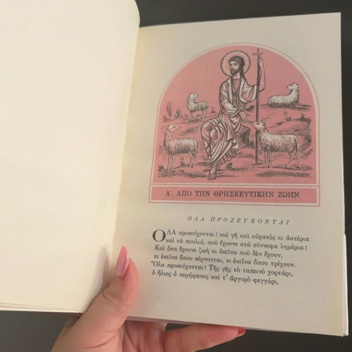 Anagnostikon E Dimotikou schoolbook