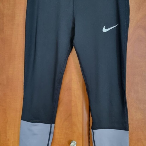 Nike women's leggings, black and grey, size S