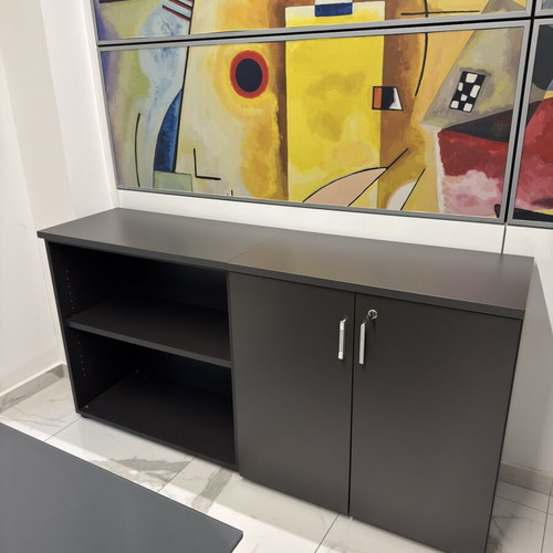 Office furniture set like new, desk 170x80cm, auxiliary 170x60cm, drawer unit